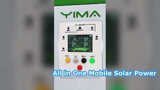 Mobilny zintegrowany system magazynowania energii LiFePO4 Uniwersalna szafka do przechowywania energii z baterią słoneczną